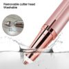 Epilateur de sourcils électrique et rechargable pour visage et corps Rasoir de sourcils électrique et rechargable pour visage et corps