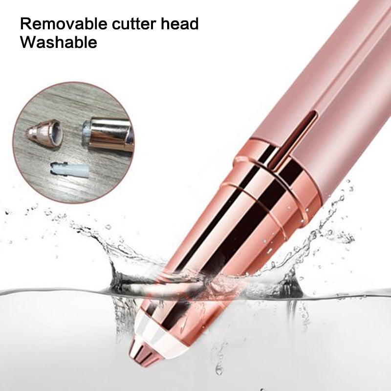 Rasoir de sourcils électrique et rechargable pour visage et corps
