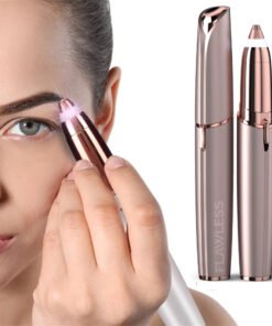 Epilateur flawless de sourcils électrique rechargable pour visage et corps