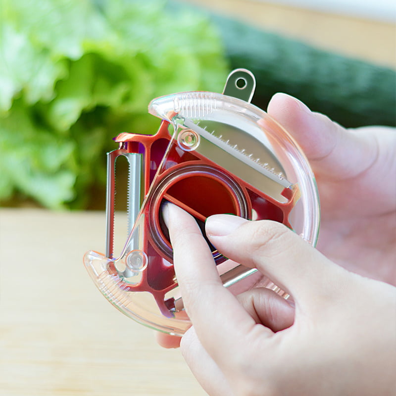 Éplucheur magique 4 en 1 de légumes et Fruits en acier inoxydable