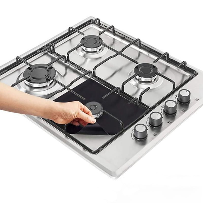 Couverture de protection de cuisinière à gaz, Pack de 4/5/8, Réutilisable
