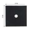 Couverture de protection de cuisinière à gaz, Pack de 4/5/8, Réutilisable Couverture de protection de cuisinière à gaz, Pack de 4/5/8, Réutilisable