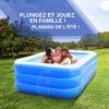 Piscine gonflable d’intérieur et d’extérieur pour adultes et enfants grand taille