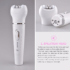 5 en 1 Epilateur rechargeable & imperméable et de soins de la peau avec brosse nettoyante, masseur facial 5 en 1 Epilateur rechargeable & imperméable et de soins de la peau avec brosse nettoyante, masseur facial