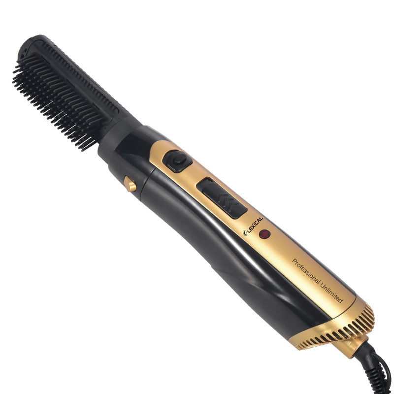 LEXICAL 2 en 1 Brosse Chauffante, Lisseur à Cheveux Multifonction