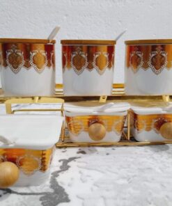 Set de 6 pots à épices avec support