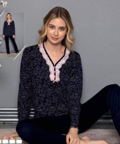 Ensemble de Pyjama Femme 100% Coton ref S115172