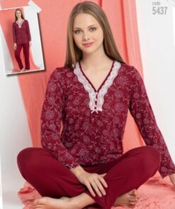 Ensemble de Pyjama Femme 100% Coton ref S05116