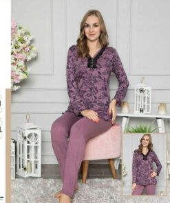 Ensemble de Pyjama Femme 100% Coton ref S115084