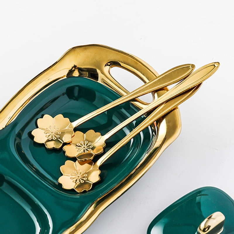 Lots de 3 Bol à sucre en céramique nordique de cuisine