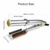 Instyler Fer à friser professionnel 2 en 1 avec brosse rotative Instyler Fer à friser professionnel 2 en 1 avec brosse rotative