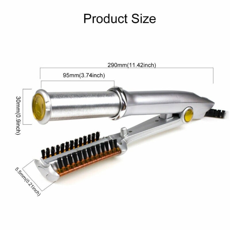 Instyler Fer à friser professionnel 2 en 1 avec brosse rotative