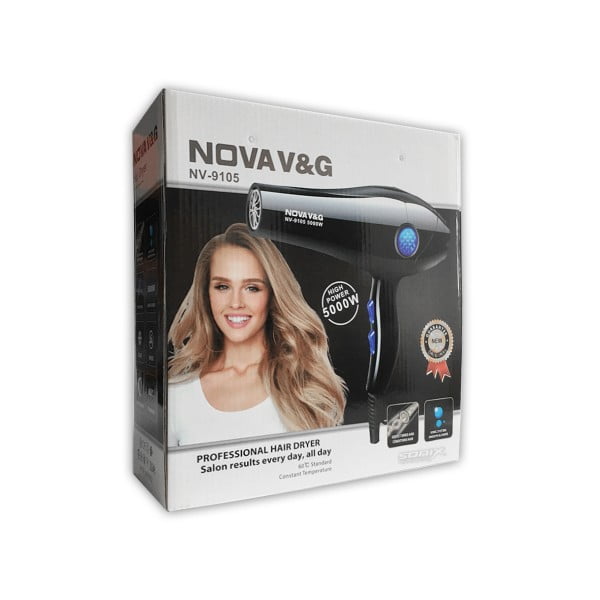NOVA Sèche-cheveux professionnel puissant 5000W