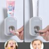 Distributeur automatique de dentifrice mural, résistant à la poussière et à l’eau Distributeur automatique de dentifrice mural, résistant à la poussière