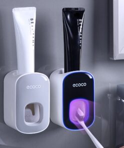 Distributeur automatique de dentifrice mural, résistant à la poussière
