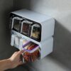 ECOCO – étagère à épices murale avec cuillères, rangement d’articles de cuisine ECOCO – étagère à épices murale avec cuillères, rangement d’articles de cuisine