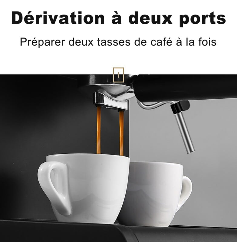 Sonifer – Sf 3528 Machine à café expresso électrique 1.6L
