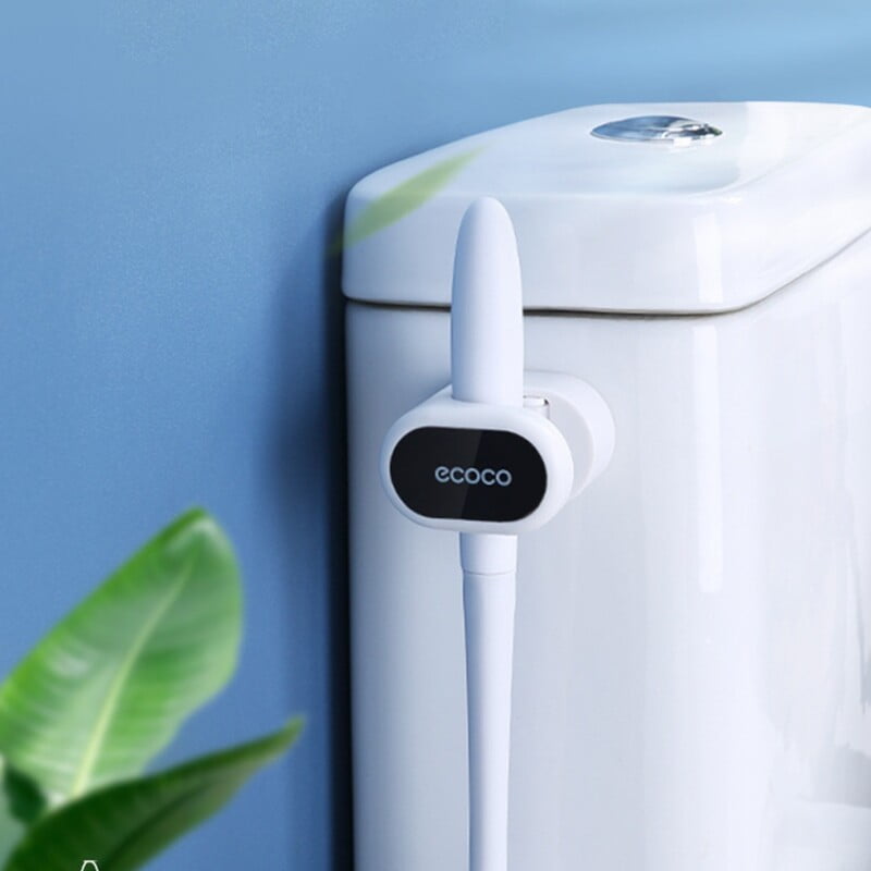 Porte-balai mural auto-adhésif, organisateur d’accessoires salle de bains, cuisine