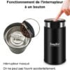 Broyeur électrique Multifonction pour céréales noix haricots épices Grains en acier inoxydable Sonifer – Multifonctionnel Moulin électrique pour céréales noix haricots épices Grains rectifieuse en acier inoxydable