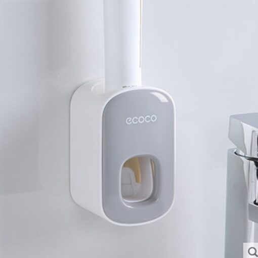 Distributeur automatique de dentifrice mural, résistant à la poussière