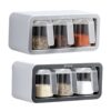 ECOCO – étagère à épices murale avec cuillères, rangement d’articles de cuisine ECOCO – étagère à épices murale avec cuillères, rangement d’articles de cuisine