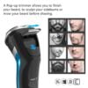 KEMEI – Rasoir électrique professionnel à Triple lame flottante 3D pour homme KEMEI – Rasoir électrique professionnel à Triple lame flottante 3D pour homme