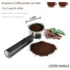 Sonifer – Machine à café expresso électrique 1.6L avec système de cappuccino avancé réglable Sonifer – Sf 3528 Machine à café expresso électrique 1.6L