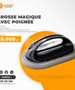Brosse magique avec poignée pour décontamination et nettoyage Super forte