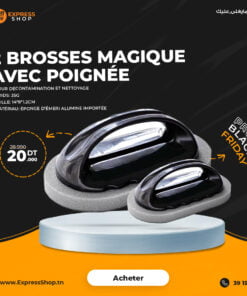 Brosse magique avec poignée pour décontamination et nettoyage Super forte