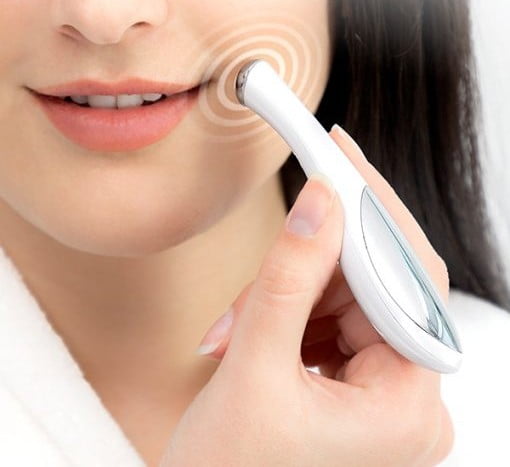 Crayon Masseur électrique Anti-Rides pour les Yeux et Lèvres
