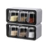 ECOCO – étagère à épices murale avec cuillères, rangement d’articles de cuisine ECOCO – étagère à épices murale avec cuillères, rangement d’articles de cuisine