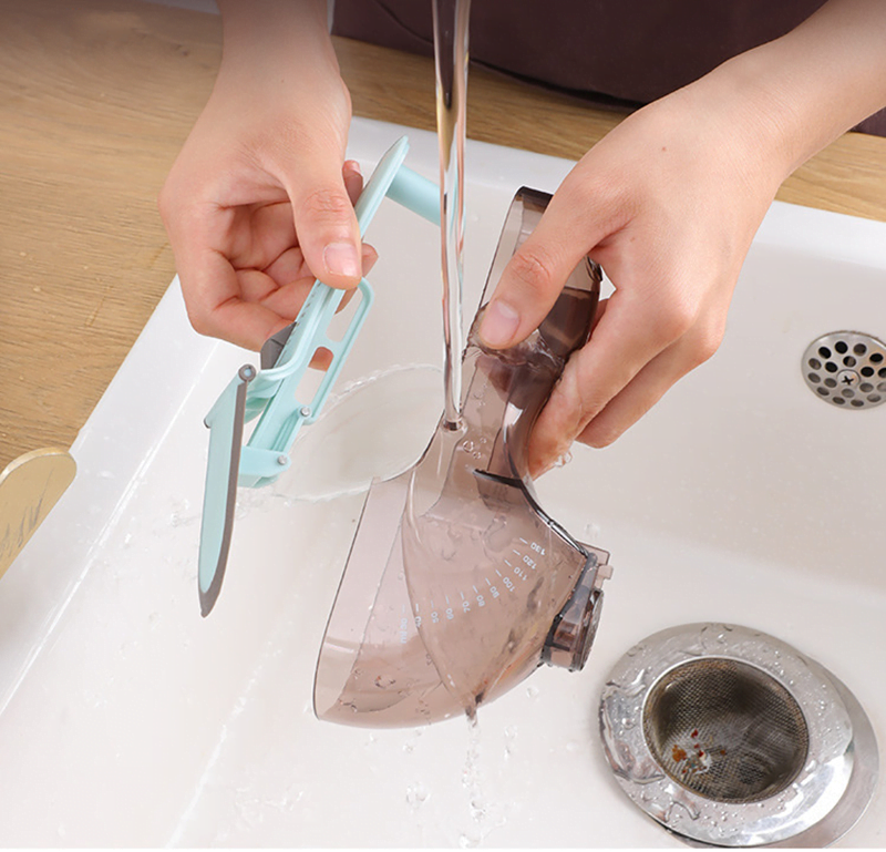 Ensemble de cuillères à mesurer à échelle réglable 2 en 1 pour liquide et poudre