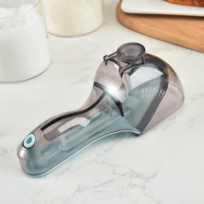 Ensemble de cuillères à mesurer à échelle réglable 2 en 1 pour liquide et poudre