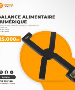 Balance alimentaire numérique portable pliante compacte, très précise avec écran LCD >= 5Kg