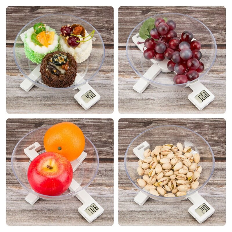 Balance alimentaire numérique portable pliante compacte, très précise avec écran LCD >= 5Kg
