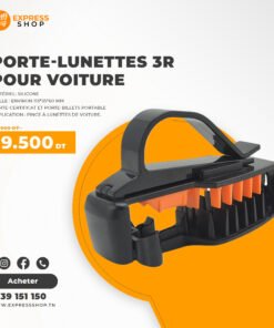 3 en 1 Porte-lunettes 3R, porte-certificat et porte-billets Portable pour voiture