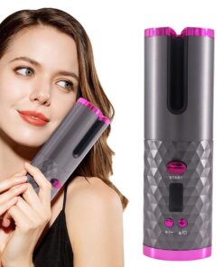 MagicRod Fer à boucler automatique magique sans fil ,Rechargeable par USB