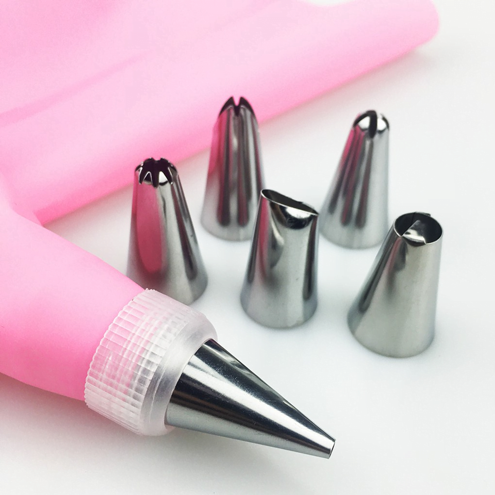 Poche a douille en Silicone alimentaire  indechirable 5 douilles