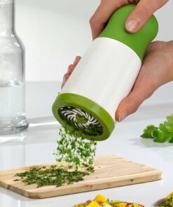 Moulin à herbes avec lame en acier inoxydable, broyeur pour aliments et légumes