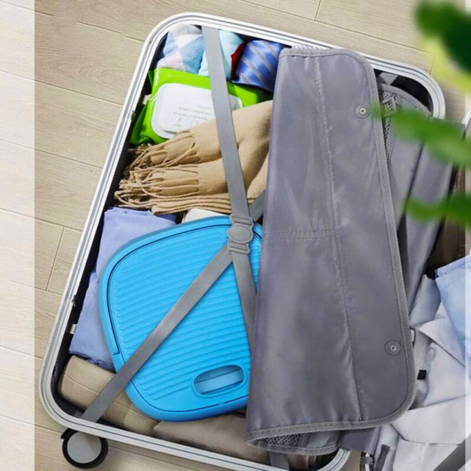 Mini Machine À Laver À Ultrasons pliable et portable Avec centrifugeuse de séchage + Panier 3Kg