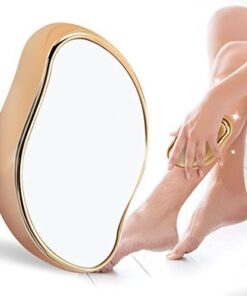 2 en 1 Épilateur et exfoliant en cristal  pour visage et corps sans douleur et réutilisable