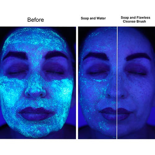 Flawless Cleanse Épurateur, nettoyant et message rechargable En Silicone