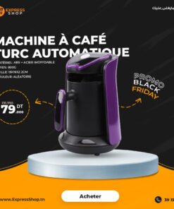 Machine À Café Turc 600W Automatique et portable Avec Réchauffeur