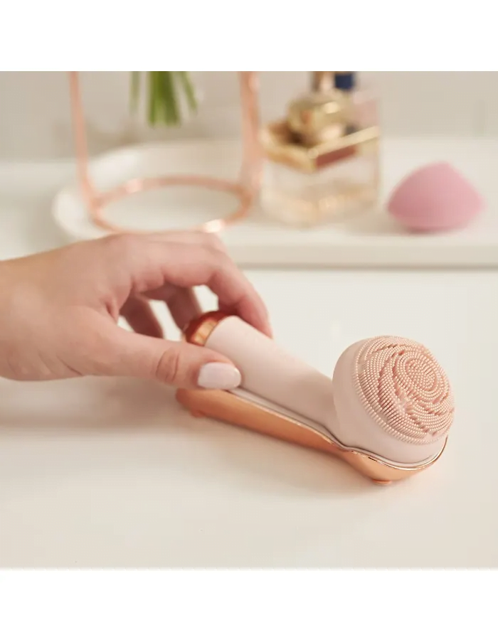 Flawless Cleanse Épurateur, nettoyant et message rechargable En Silicone