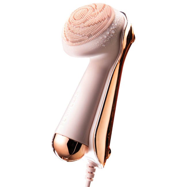 Flawless Cleanse Épurateur, nettoyant et message rechargable En Silicone