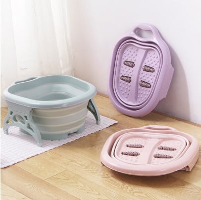 Bain de pieds pliable pour massage, trempage, Spa et pédicure 10L