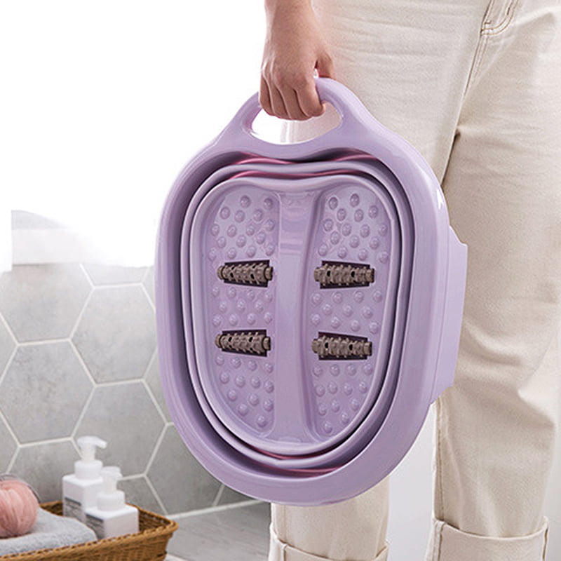 Bain de pieds pliable pour massage, trempage, Spa et pédicure 10L