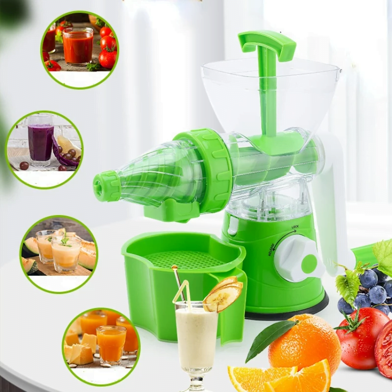 3 en 1 Presse-agrumes, petit robot de cuisine, presse-agrumes de citron à main, jus de fruits frais Portable