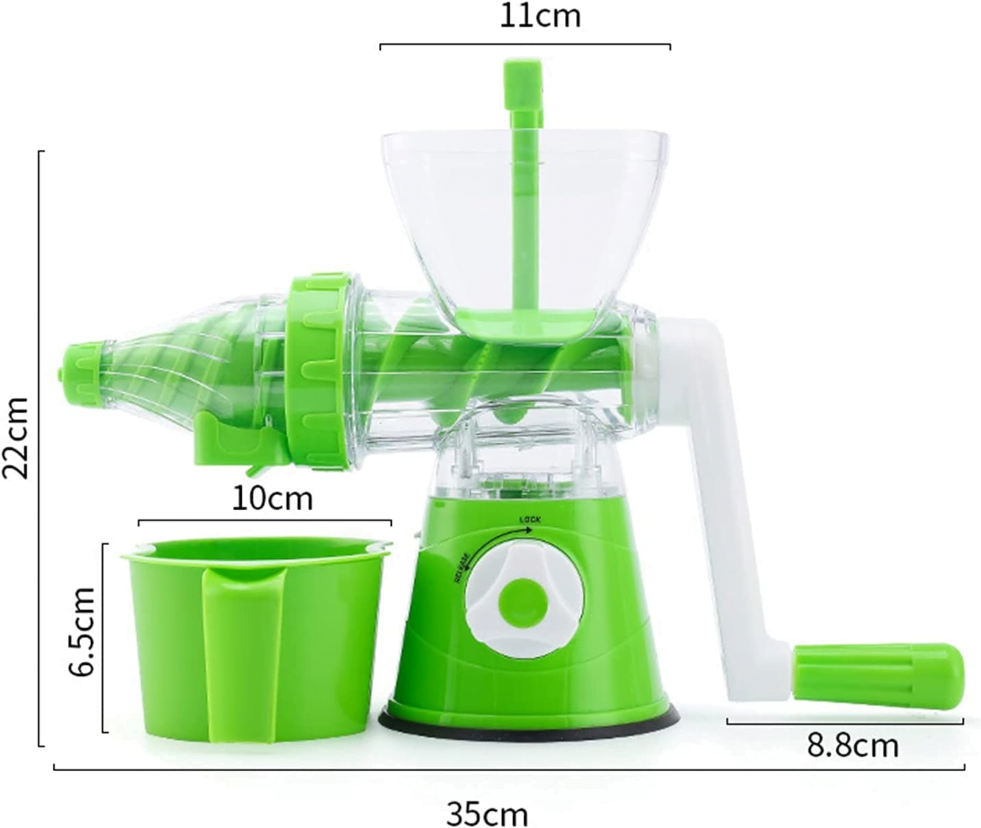 3 en 1 Presse-agrumes, petit robot de cuisine, presse-agrumes de citron à main, jus de fruits frais Portable