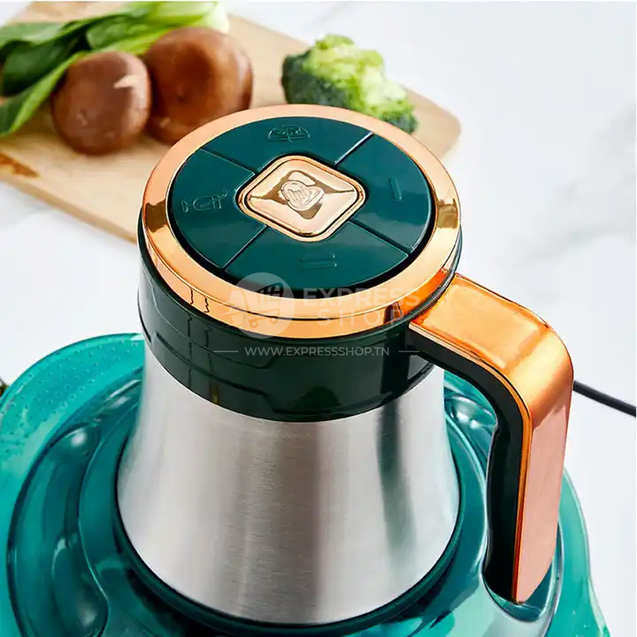 Hachoir Slivercrest à Viande Electrique 5Lames Multifonction 5L en Acier Inoxydable 1000W